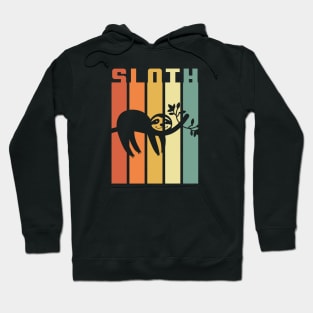 Vintage Sloth Hoodie